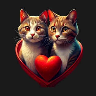 Cat love T-Shirt