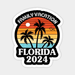 Florida Family Vacation 2024 Summer Group Trip Magnet