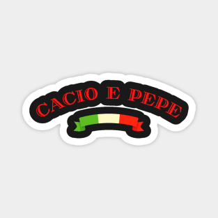 Cacio e pepe italian pasta Magnet