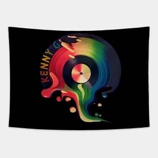 Kenny Colorful Vinyl Tapestry
