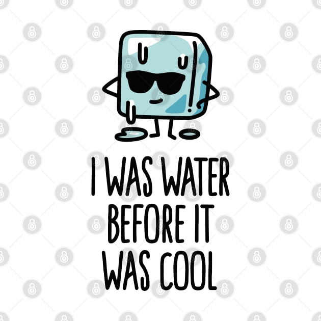 I was water before it was cool Ice cube funny by LaundryFactory