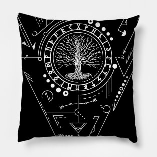 Yggdrasil - Tree of Life | Norse Pagan Symbol Pillow