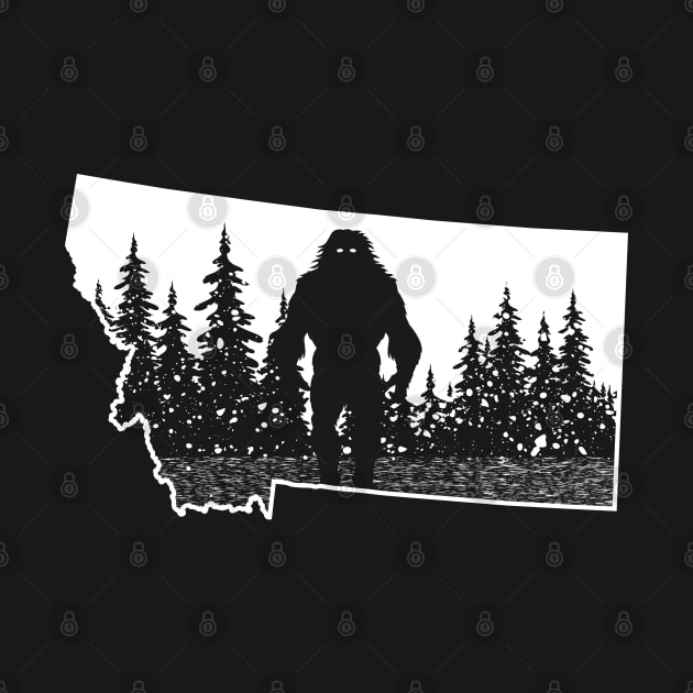 Montana Bigfoot by Tesszero