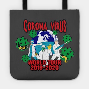 corona virus world tours 2019 - 2020 Tote