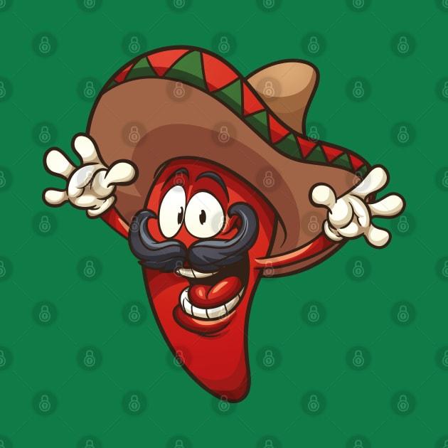 Mexican chili pepper by memoangeles