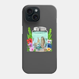 Mermaid in a Mason Jar Phone Case