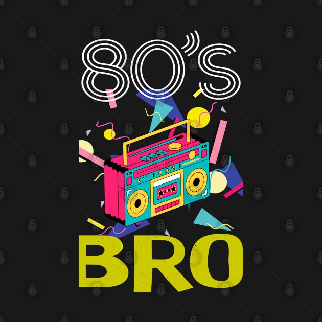 1980s Costume Party 80s Bro by mansoury