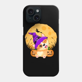 Halloween Corgi Witch Phone Case