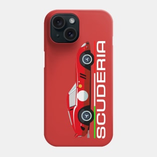 SCUDERIA GTO vintage gt racing Italian car Phone Case