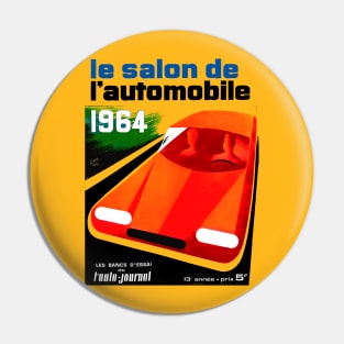 1964 FRENCH CAR MAGAZINE COVER Pin