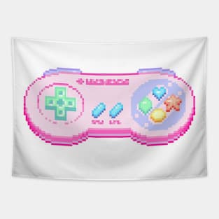 Pixel art Kawaii Tapestry