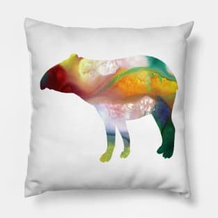 Tapir Art Pillow