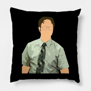 Dwight Schrute vector Pillow