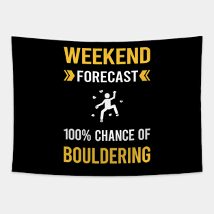 Weekend Forecast Bouldering Rock Climbing Tapestry