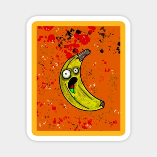 Zombie Banana Magnet