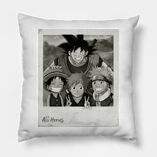 All anime heroes Pillow