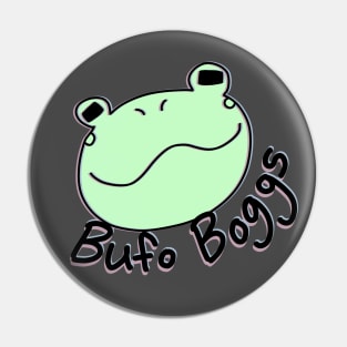 Bufo Boggs Logo Pin