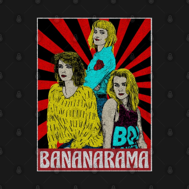 Bananaram 80s Pop Art Fan Art by Motor Lipat