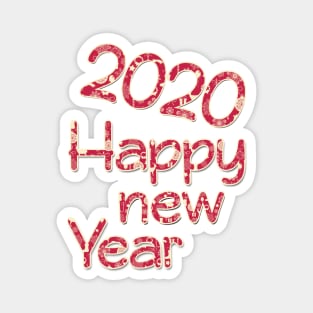 Happy New Year 2020 Magnet