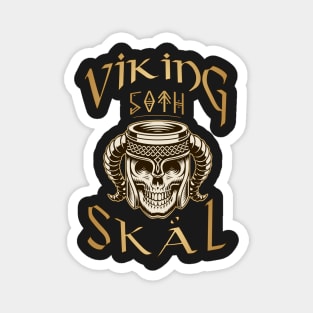 Viking-Skål-50th Birthday Celebration for a Viking Warrior - Gift Idea Magnet