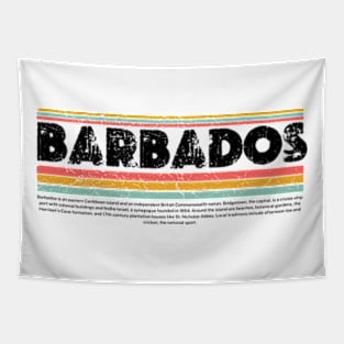 Barbados island gift Tapestry