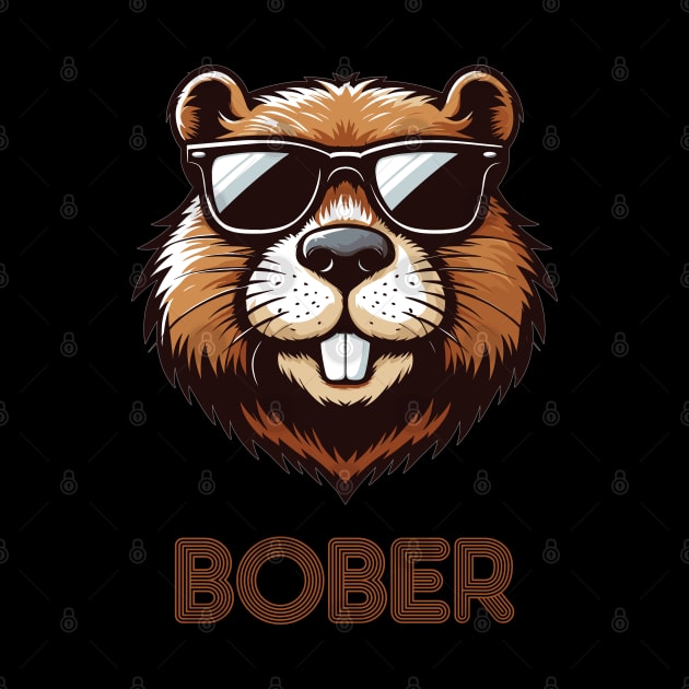 Funny Polish Internet Meme Bobr Bober Kurwa Beaver Sunglasses by TenchiMasaki