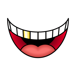 Gold Tooth Smile T-Shirt