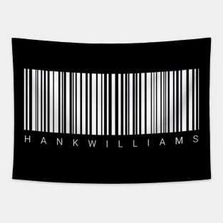 hank williams barcod v1 Tapestry