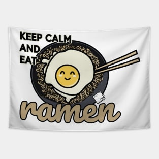 Keep Calm and Eat Ramen Tapestry