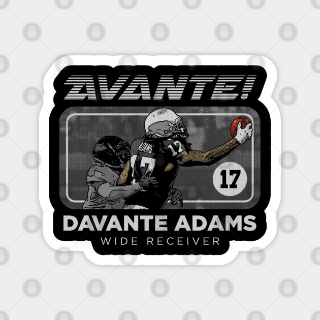 Davante Adams Las Vegas Avante Magnet by ClarityMacaws