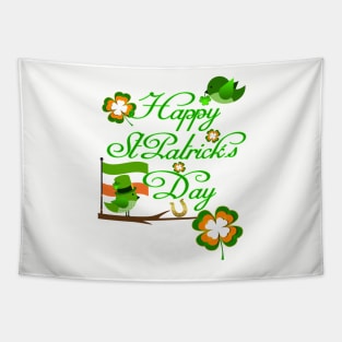 Happy St Patrick's Day 2017 Tapestry