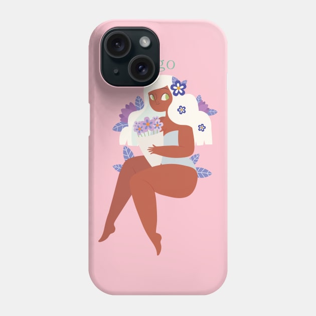 Virgo Phone Case by gnomeapple