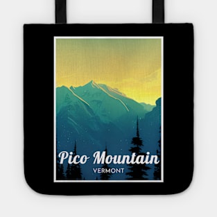 pico mountain ski - Vermont Tote