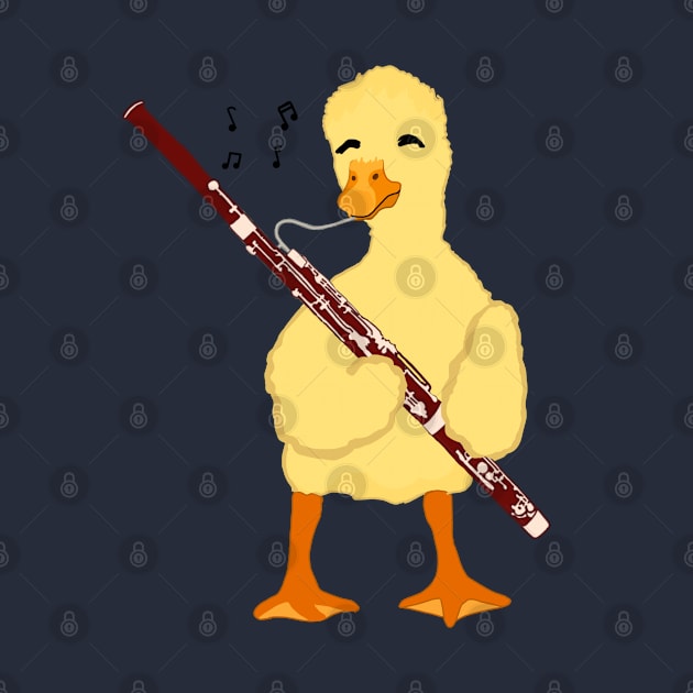 Bassoon Duck by Artstuffs121