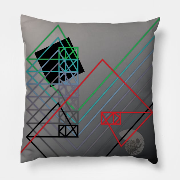 Golden Rectangle Pillow by Spirit-Dragon