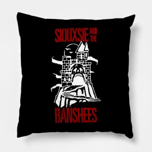 Siouxie and the Banshees Punk Goth Pillow