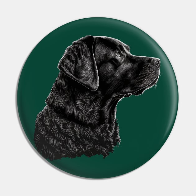 Labrador Retriever Dog Retro Vintage Dad Mom Pin by Kertz TheLegend