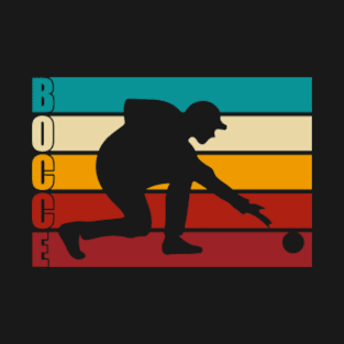 Retro Bocce Player T-Shirt