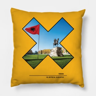 Tirana City Pillow
