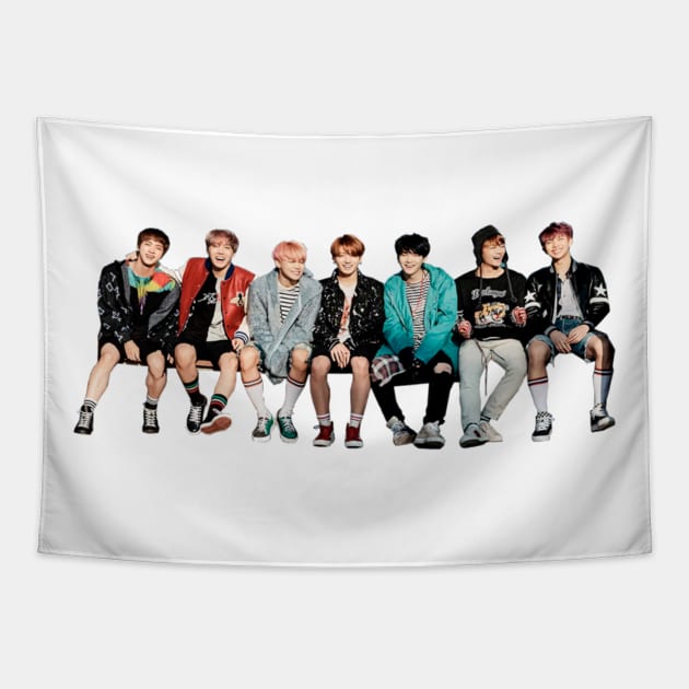 BTS Tapestry by Eshka