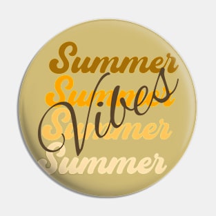Summer vibes design Pin