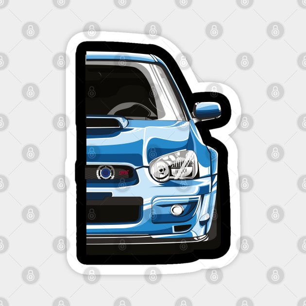 SUBARU STI Magnet by JDMAPEX