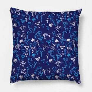 Mushroom mania Pillow