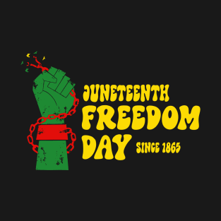 Juneteenth Freedom Day Since 1865 T-Shirt