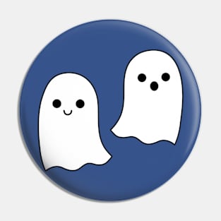 Gentle and cute Halloween ghost Pin