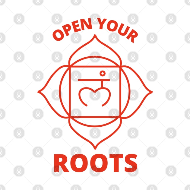 Open your Roots (Chakra) by Mey Designs