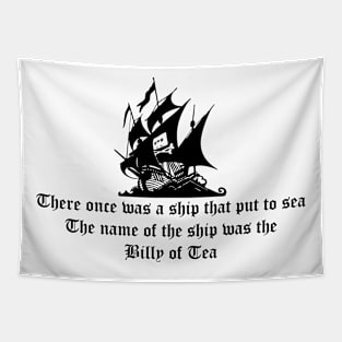 Sea Shanty Wellerman Billy of Tea Tapestry