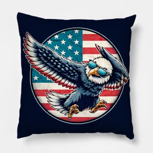 American Eagle Dabbing Pillow