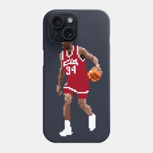 Charles Barkley Pixel Dribble Phone Case