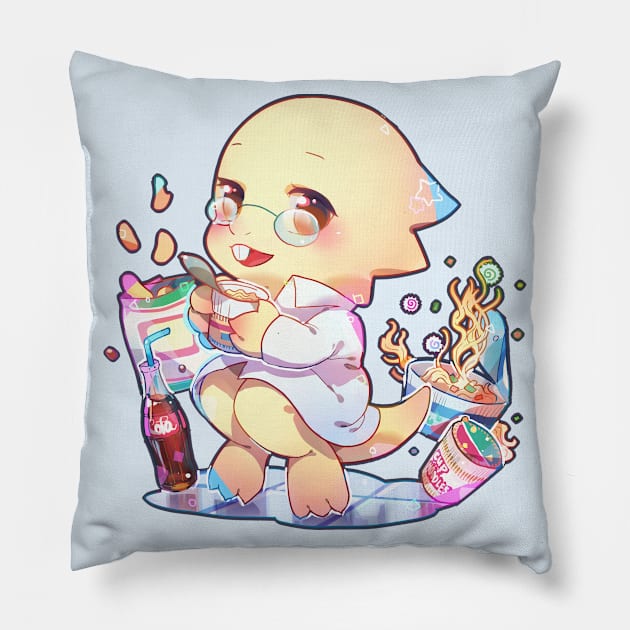 undertale- alphys Pillow by Clivef Poire